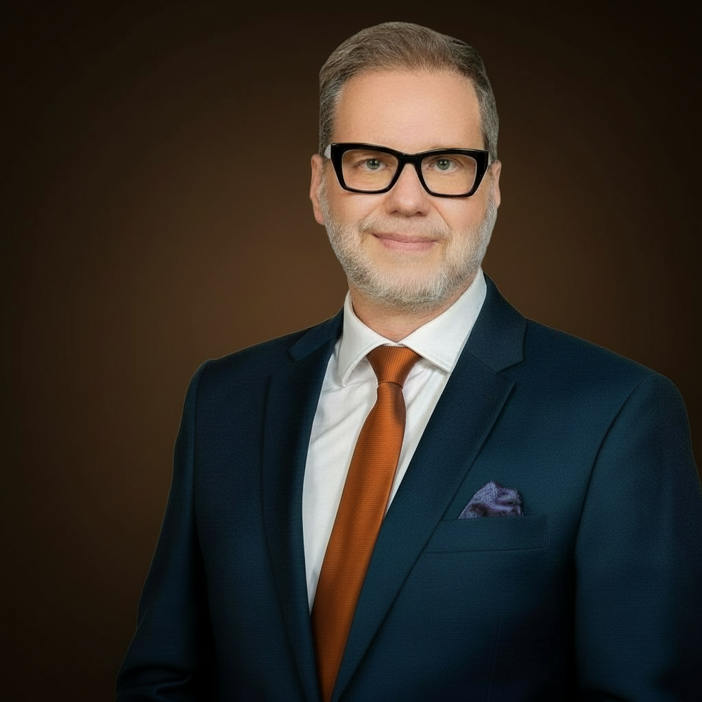 Retrato profissional de Fabio Appolinário, especialista em desenvolvimento de lideranças