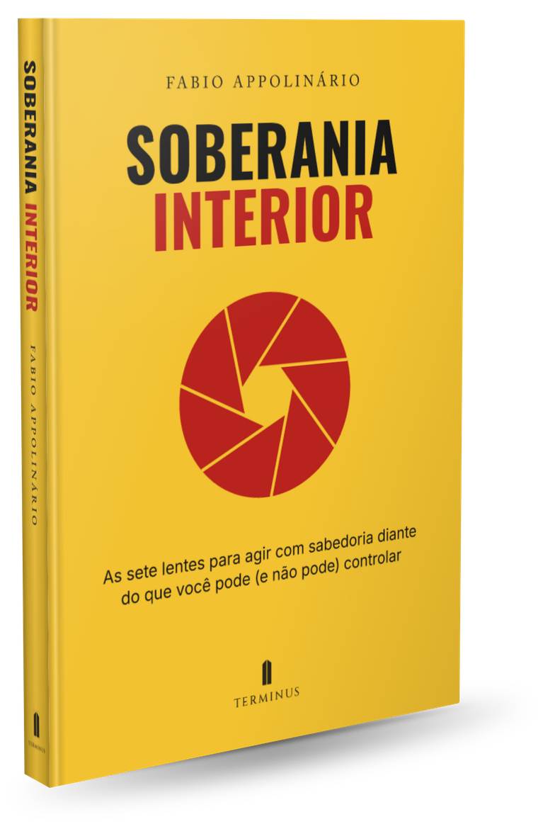 Livro Soberania Interior, de Fabio Appolinário, publicado pelo selo Terminus